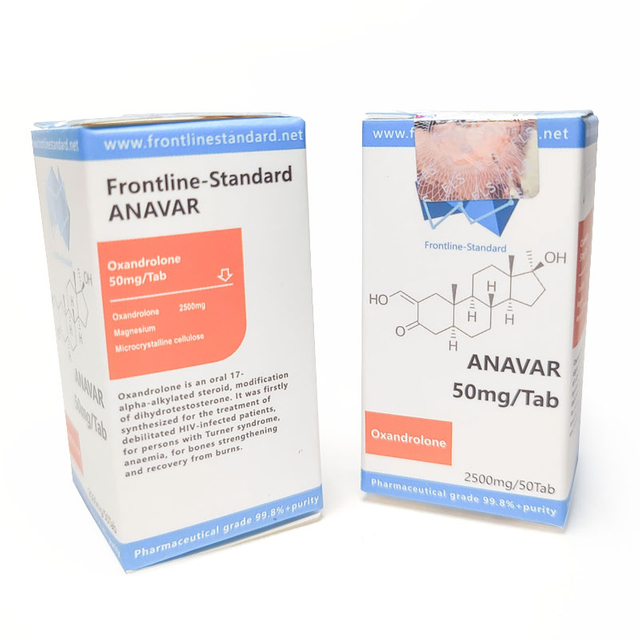 Anavar 50 mg/tableta