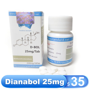 Dianabol 25 mg/tableta